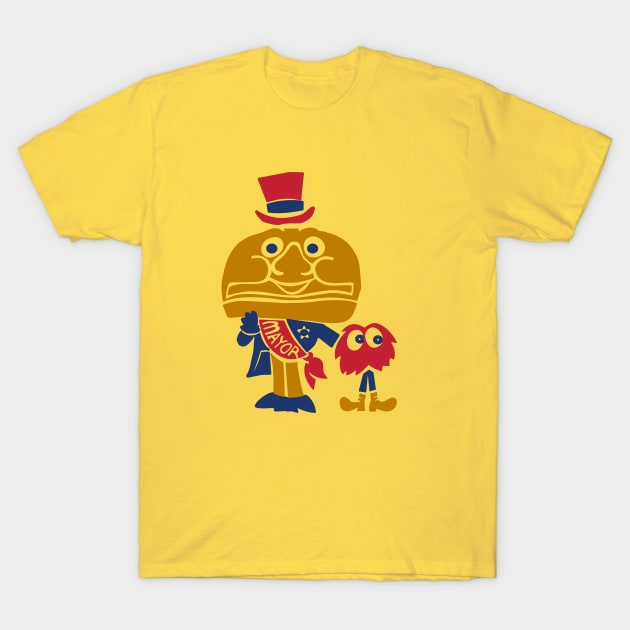 Mayor McCheese & Gobblin T-Shirt by DustinCropsBoy